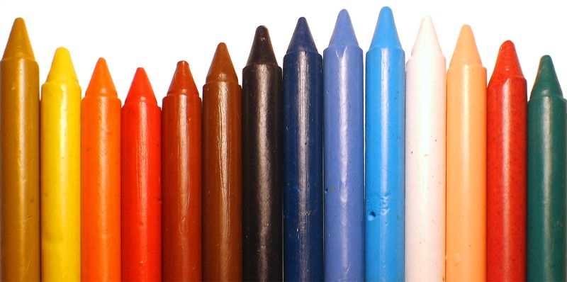 Yağlı pastel, 24 renk